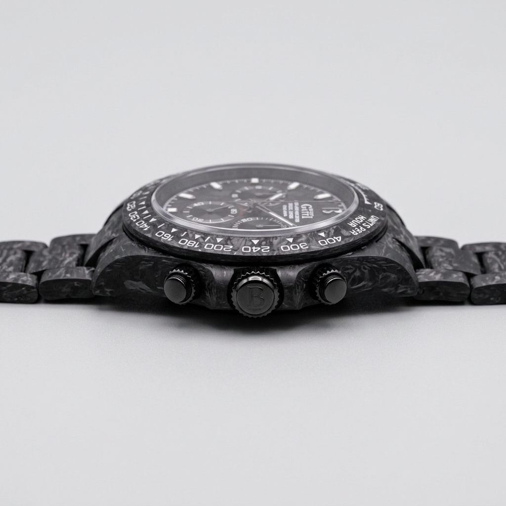 BONEST GATTI BG9012 - side profile case crown