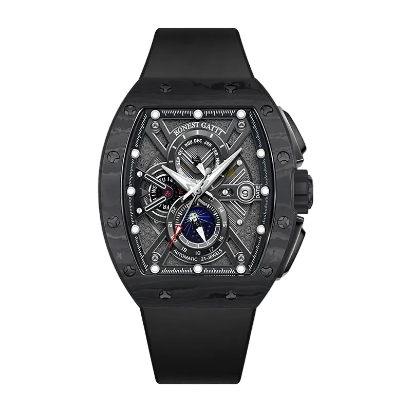 BONEST GATTI FW-6007 - Me - black watch isolated