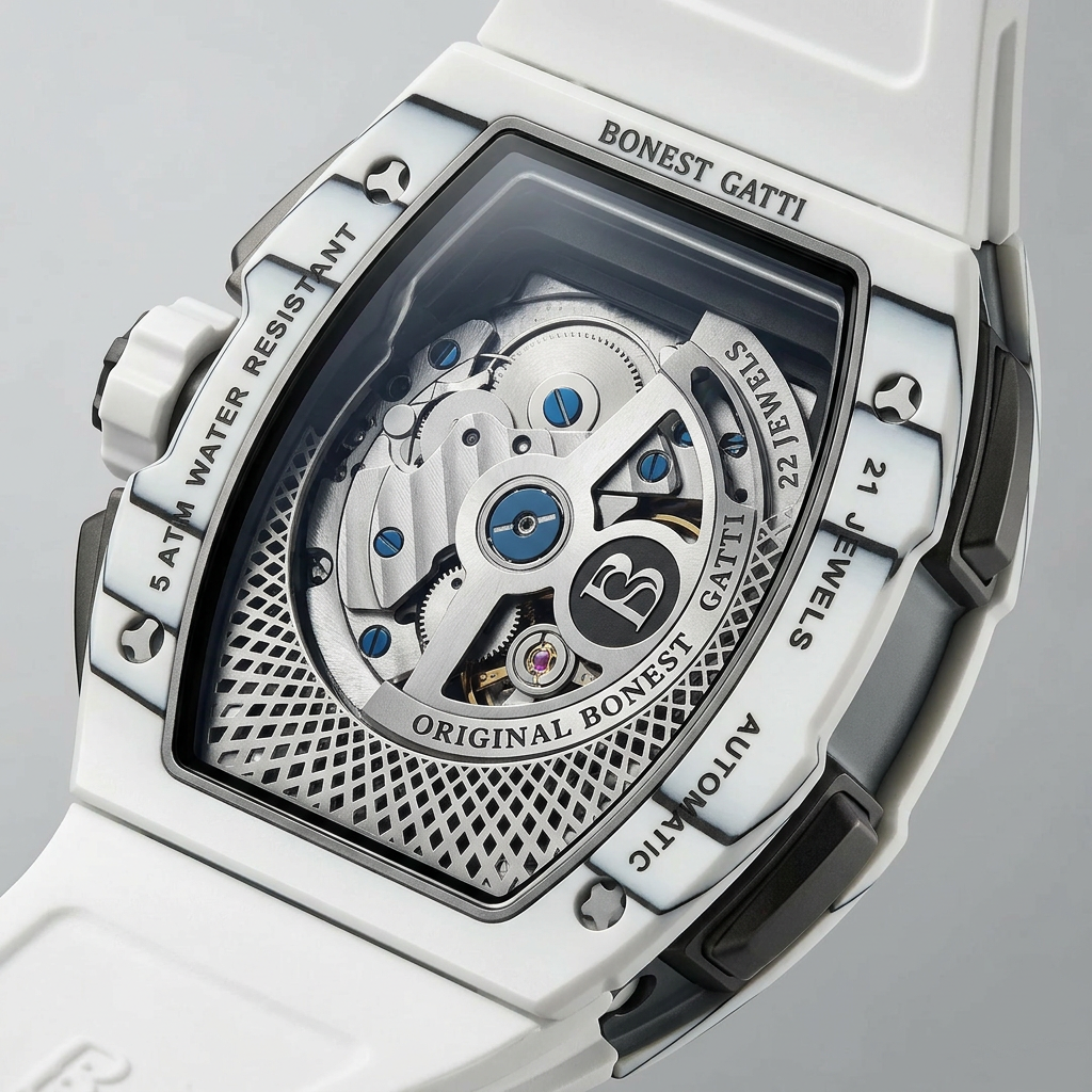 BONEST GATTI FW-6007 - Me - caseback macro technical horology