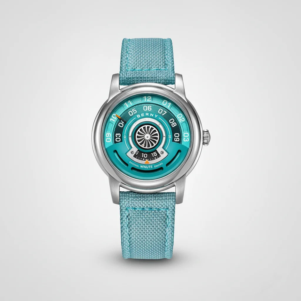 Breitvacher AM160L - Automatic Mechanical Watch with Super Luminous Dial