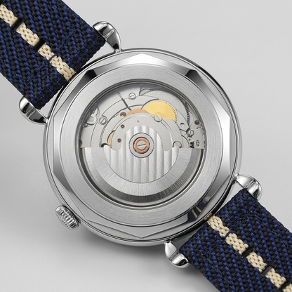 BREITVACHER Basketweave - caseback detail