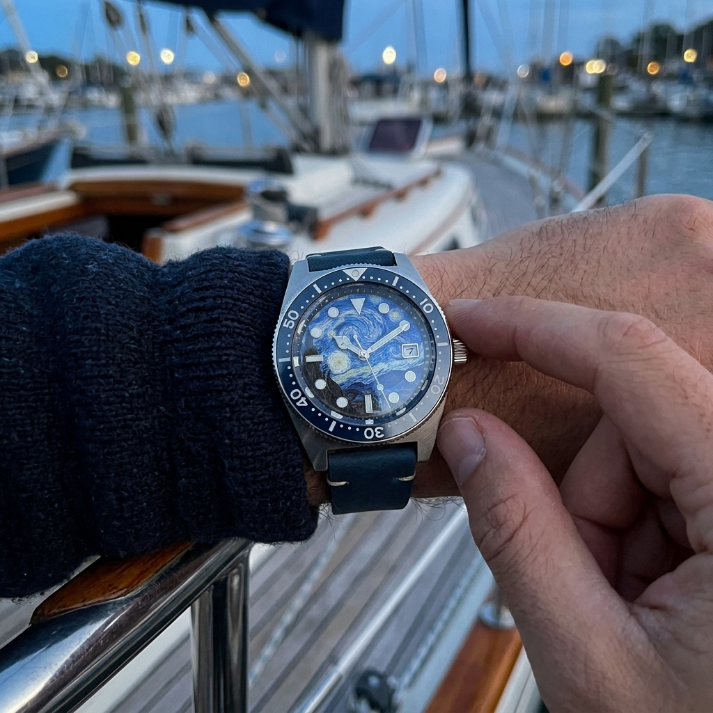 BREITVACHER BL35 - wrist shot lifestyle
