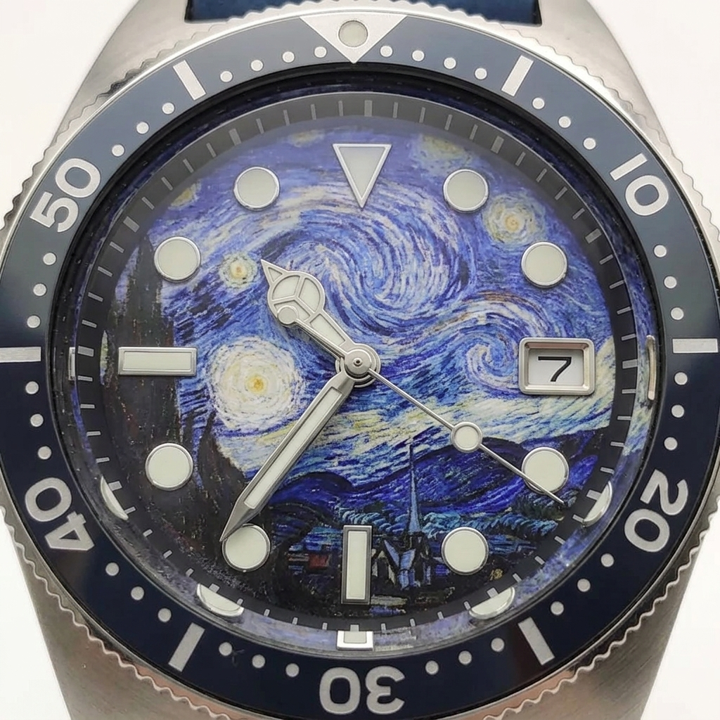 BREITVACHER BL35 - dial macro detail