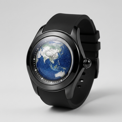 BREITVACHER Blue Planet - three-quarter case view