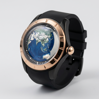BREITVACHER Blue Planet - three-quarter case view