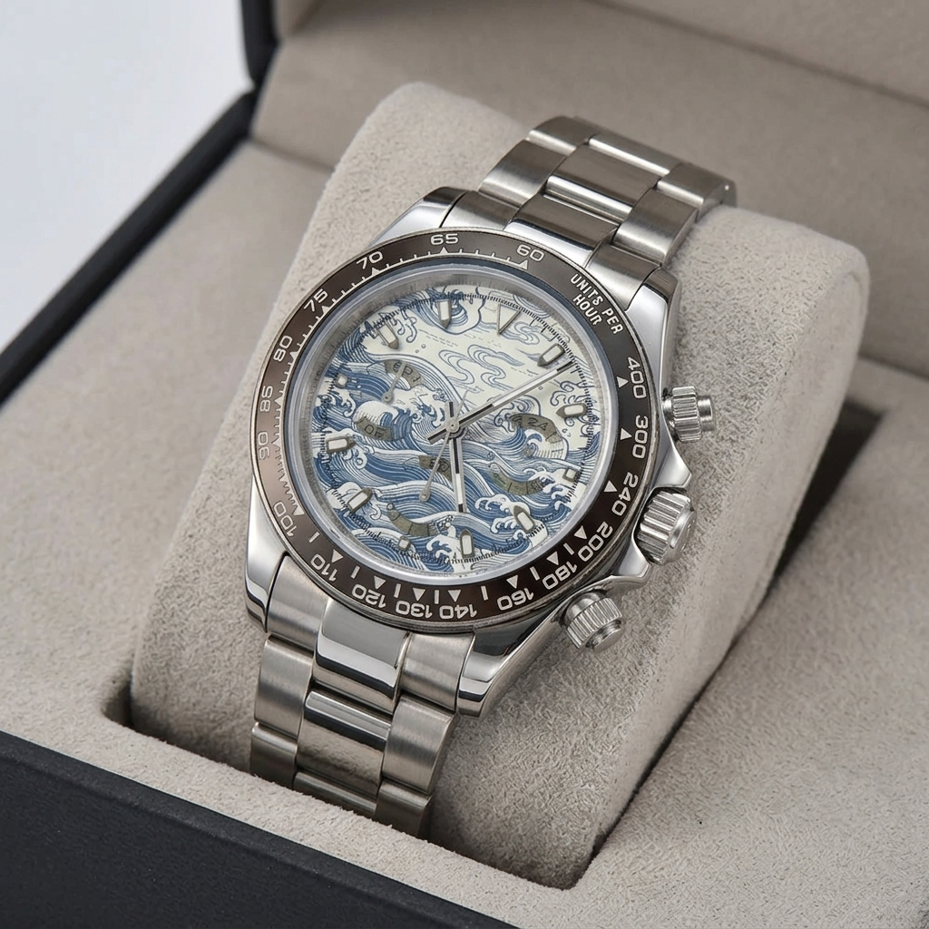 BREITVACHER Great Wave Chronograph - presentation box packaging