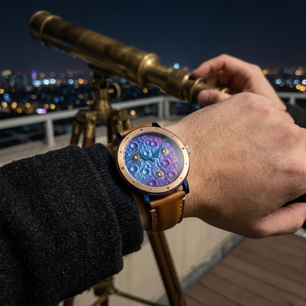 BREITVACHER Luna - wrist shot lifestyle