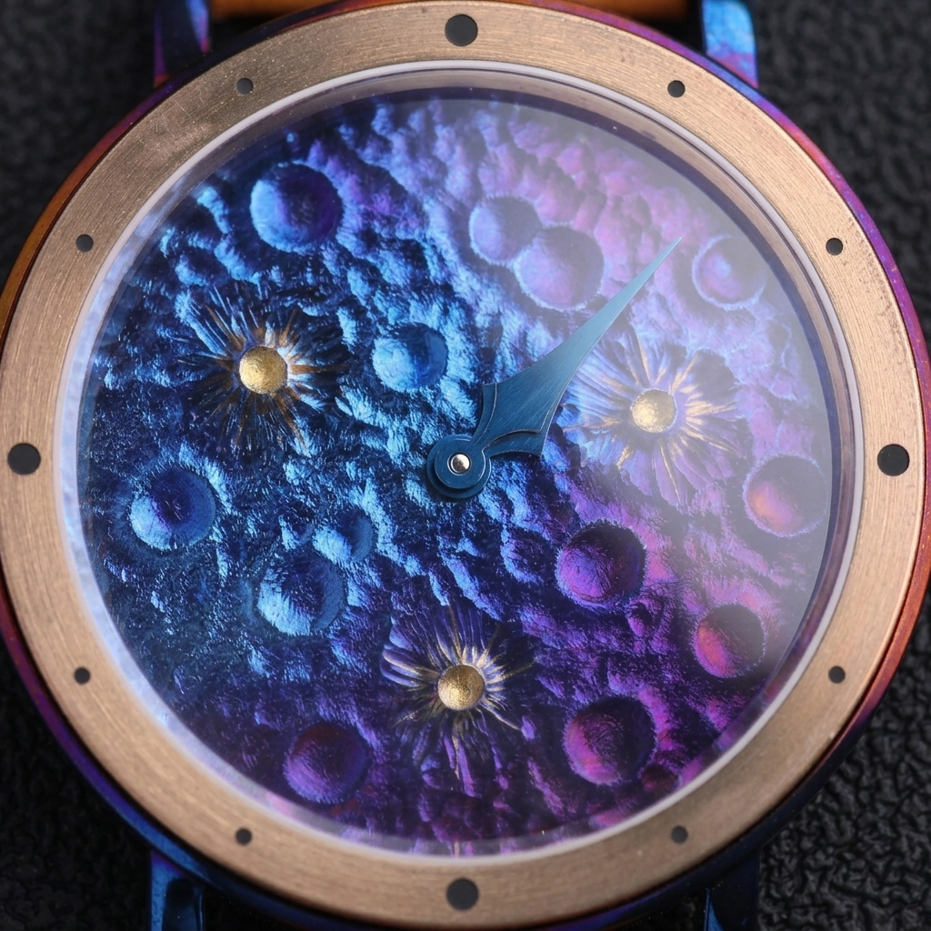 BREITVACHER Luna - dial macro detail