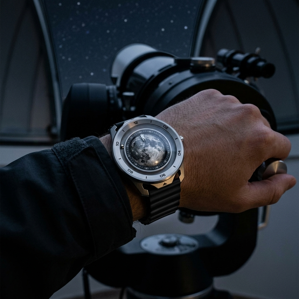 BREITVACHER Orbit - wrist shot lifestyle