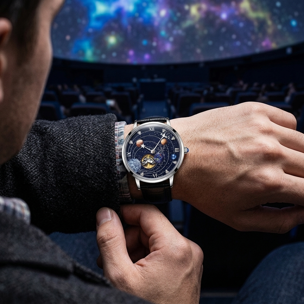 BREITVACHER Solar - wrist shot lifestyle