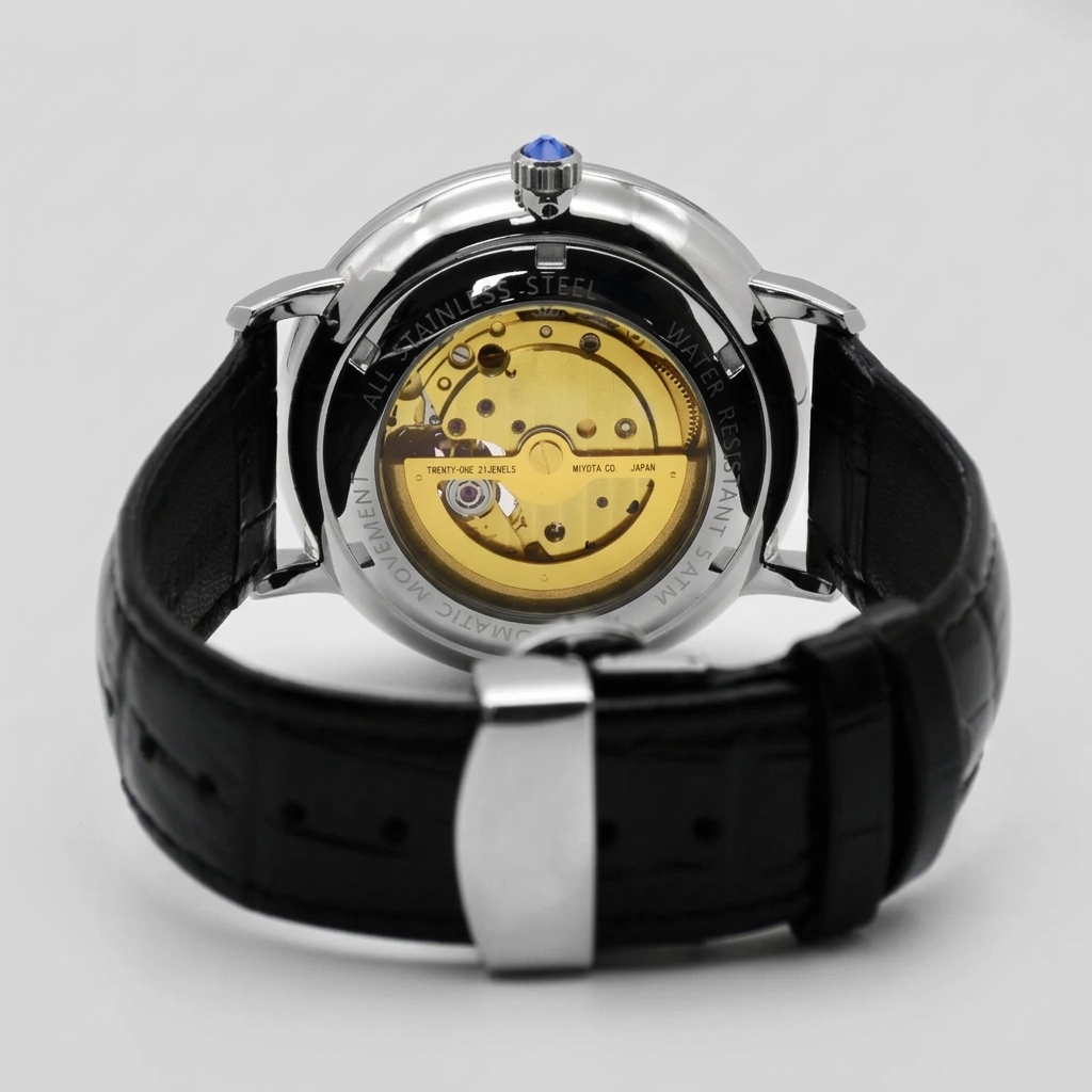 BREITVACHER Solar - caseback detail