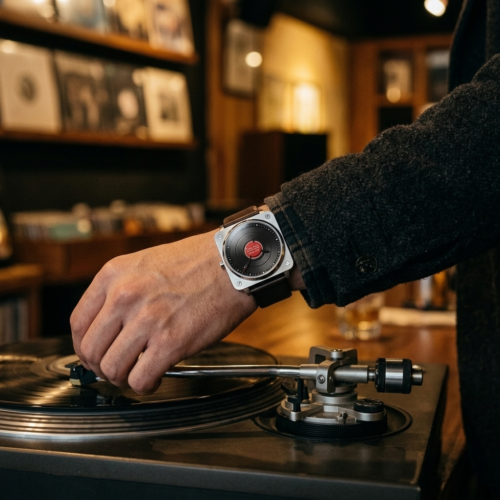 BREITVACHER Vinyl - wrist shot lifestyle