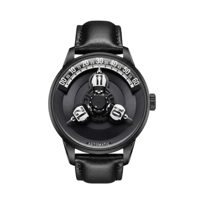 BREITVACHER Vortichron - midnight black front view packshot