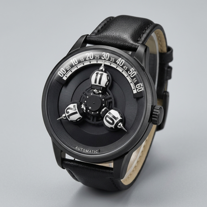 BREITVACHER Vortichron - three-quarter case view
