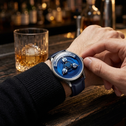 BREITVACHER Vortichron - wrist shot lifestyle