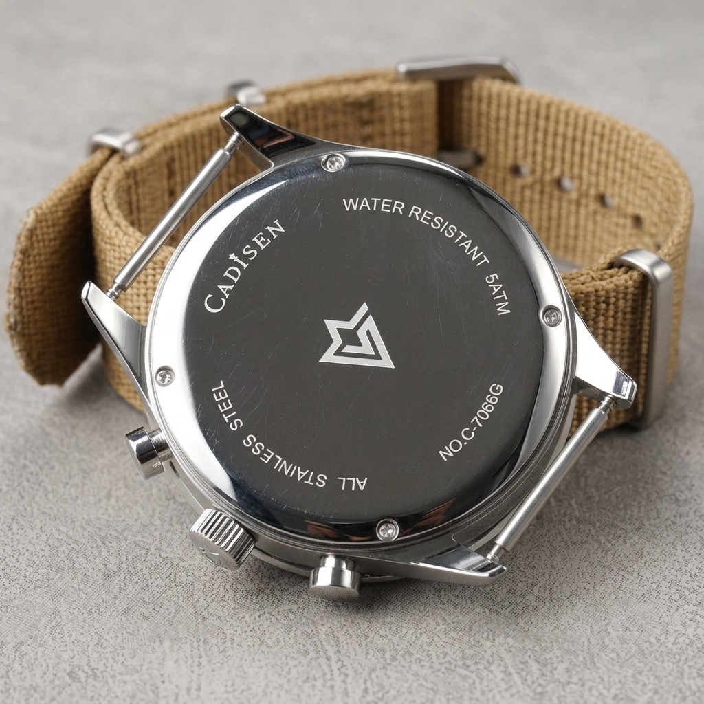 CADISEN C7066 - caseback detail
