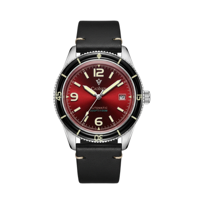 CADISEN C8243 - red dial front view packshot