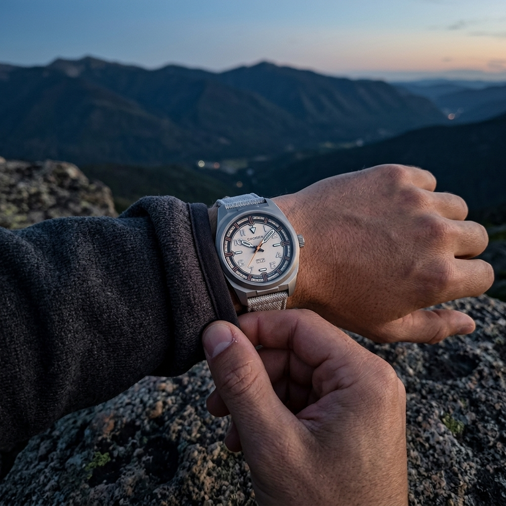 CADISEN C8248 - wrist shot lifestyle