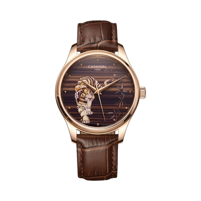 CARNIVAL 515 - brown strap front view packshot