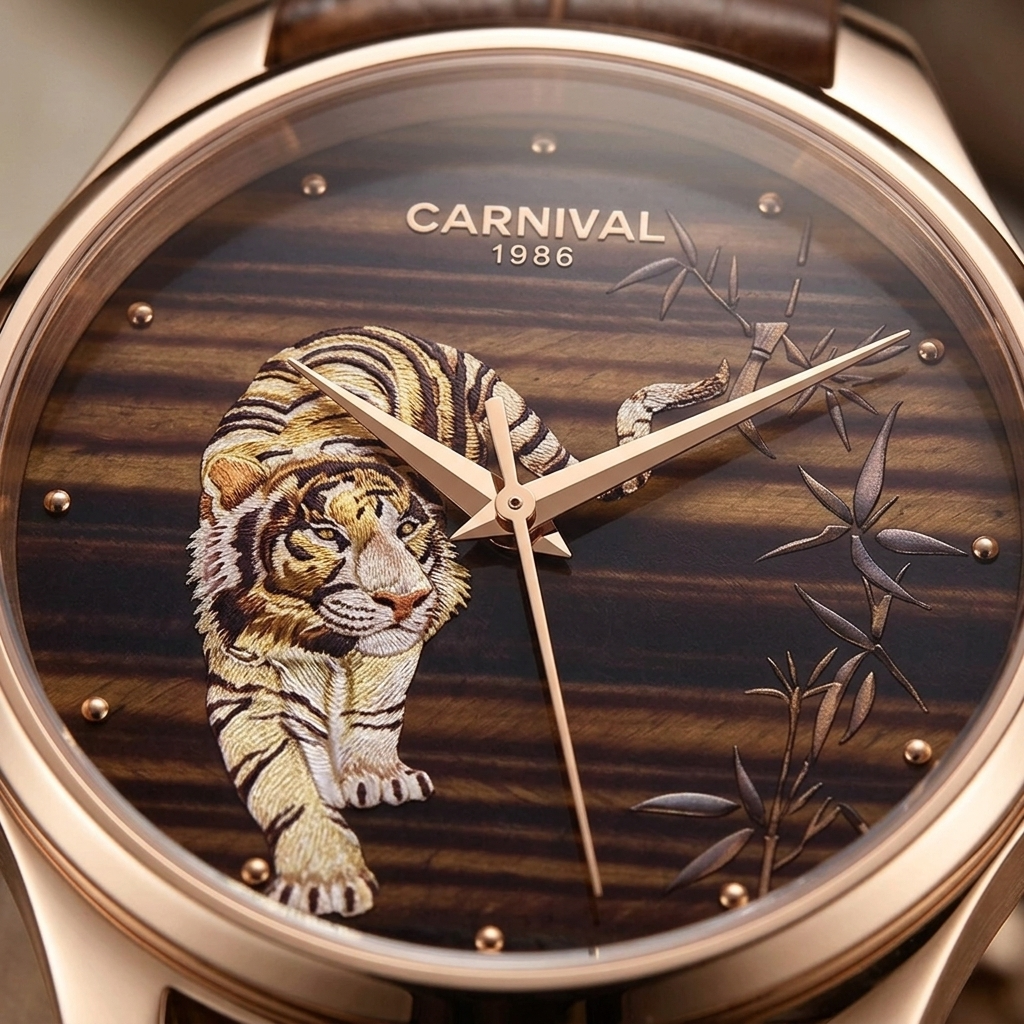 CARNIVAL 515 - dial macro detail
