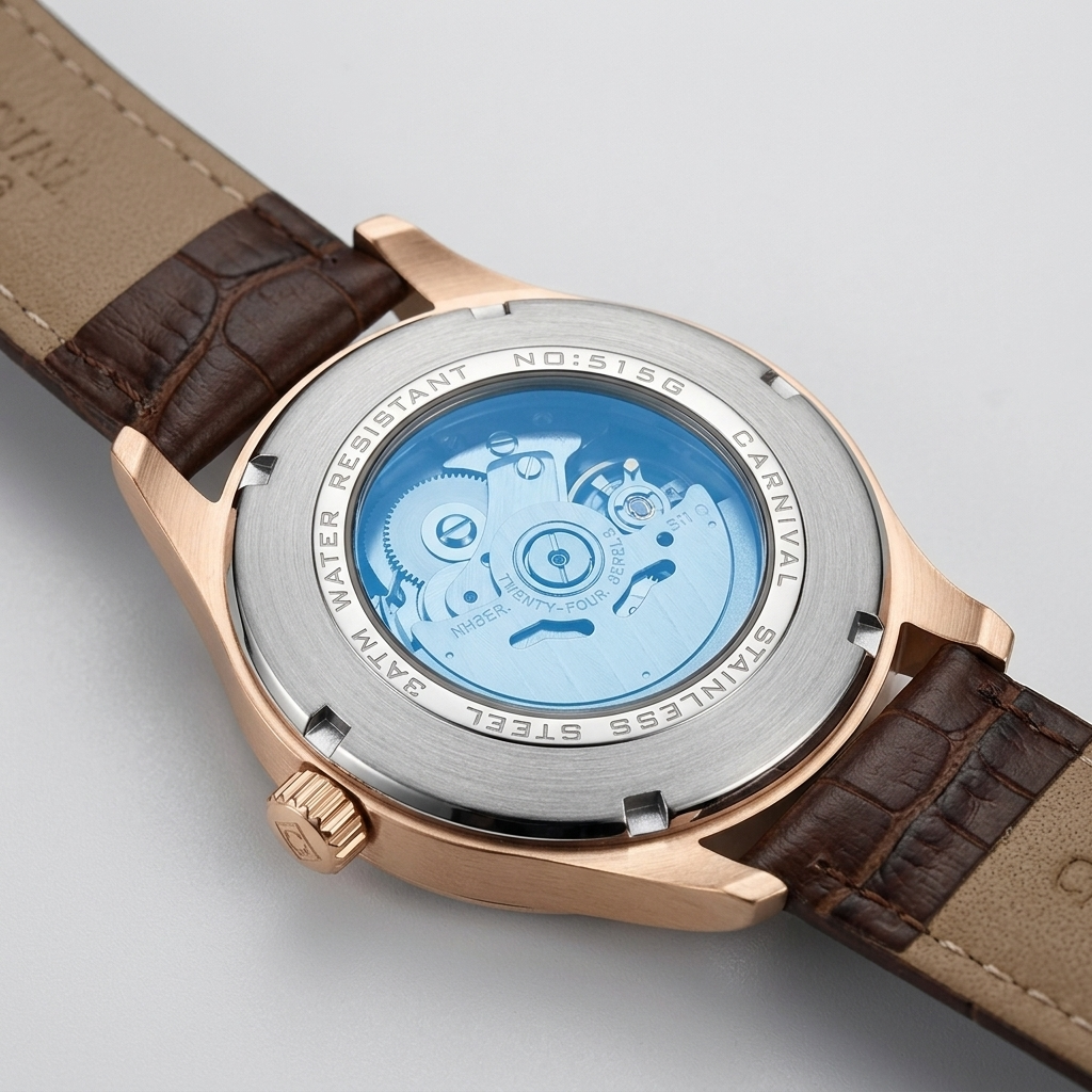 CARNIVAL 515 - caseback detail