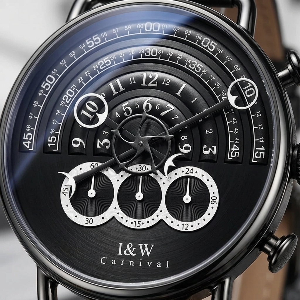 CARNIVAL 8816G - dial macro detail