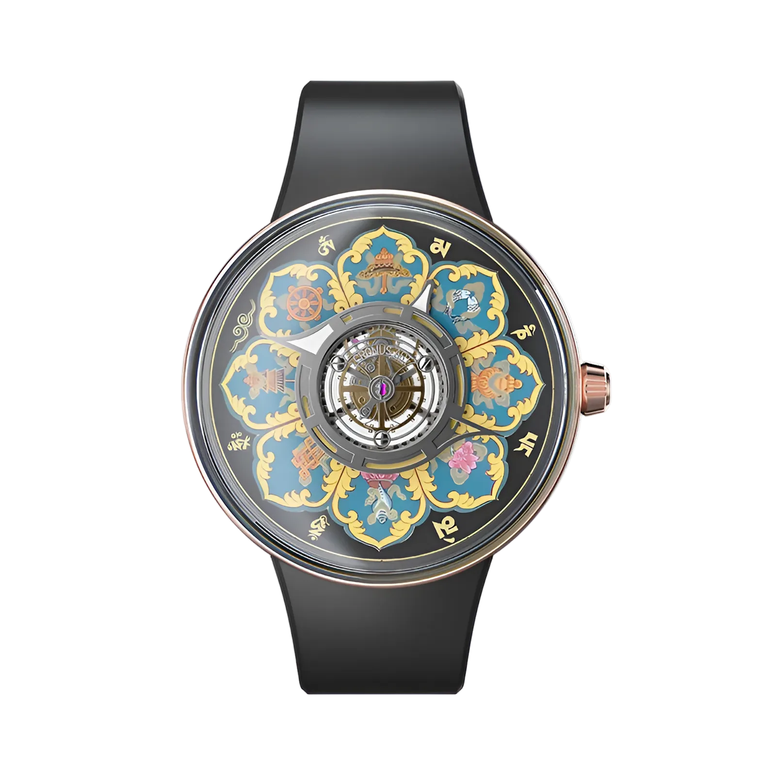 Cronusart CM023-008 Titanium Automatic Tourbillon Watch 120H Reserve