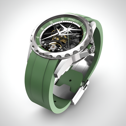 Cronusart CM05-06C Automatic Skeleton Watch - Hollow Out Edition side view