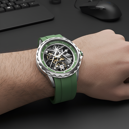 Cronusart CM05-06C Automatic Skeleton Watch - Hollow Out Edition lifestyle