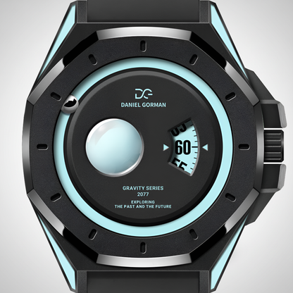 Daniel Gorman DG0132 - Men's Quartz Watch Gravity Series dial macro