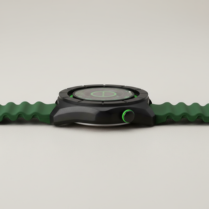Daniel Gorman DG0788 - Me - black case green accents