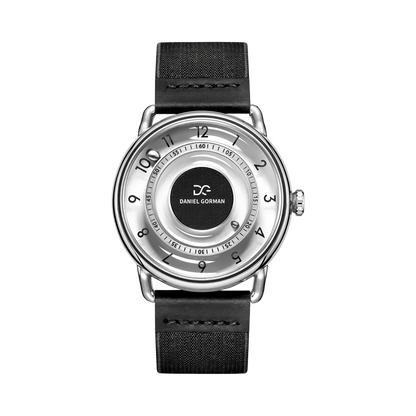 Daniel Gorman DGY000 - silver dial front view packshot