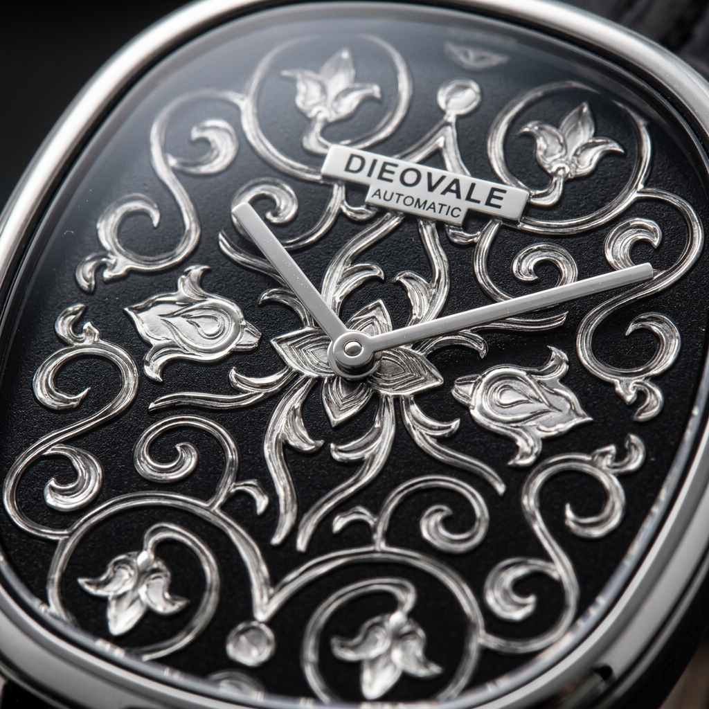 DIEOVALE Y1133G - dial macro detail