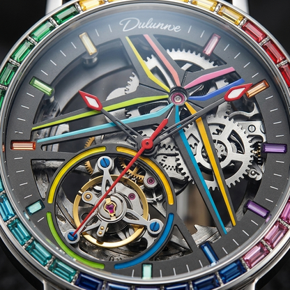 Dulunwe 6057A - dial macro detail
