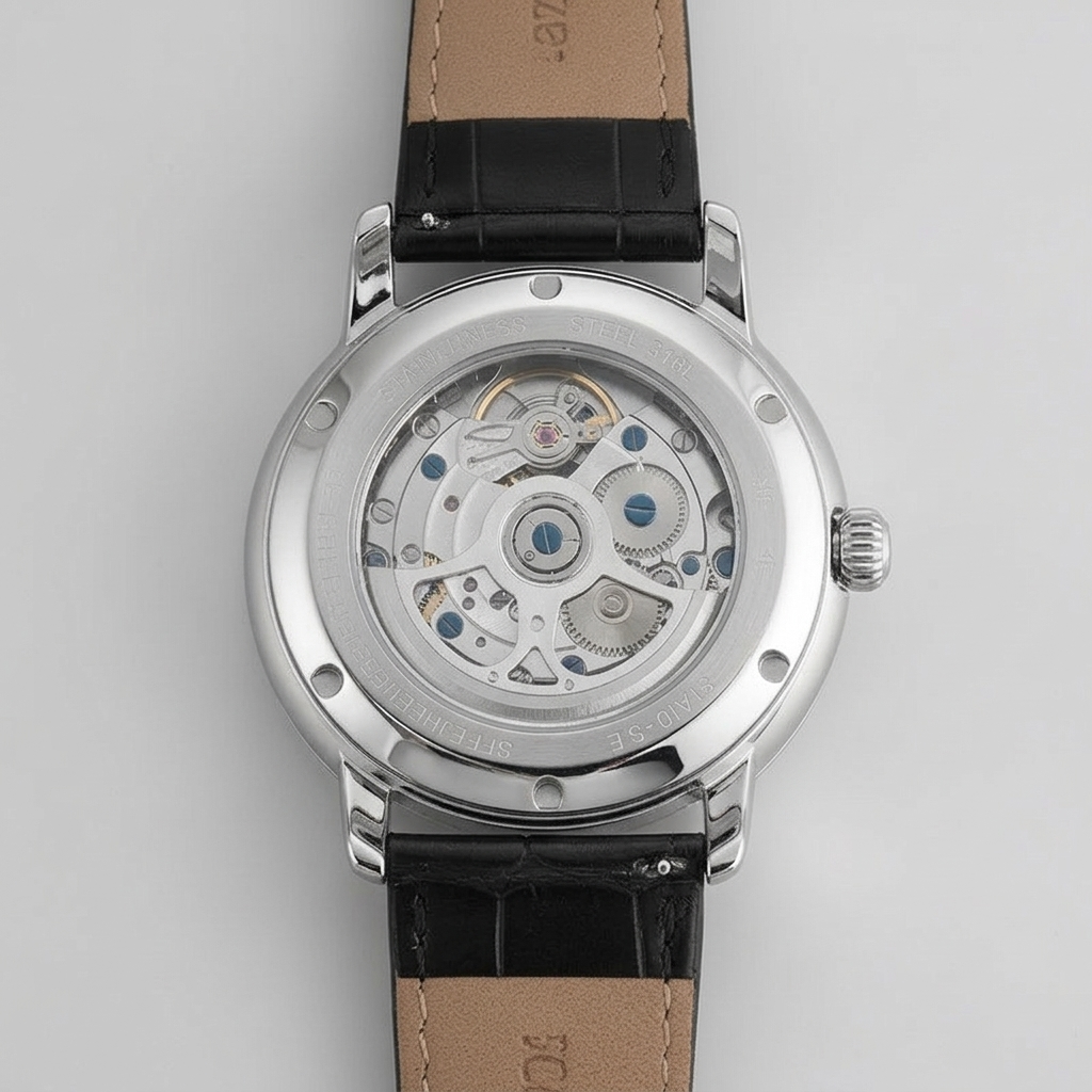 Dulunwe 6057A - caseback detail