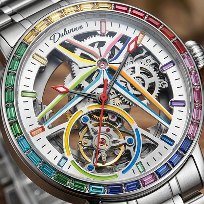 Dulunwe 6057A - dial macro detail