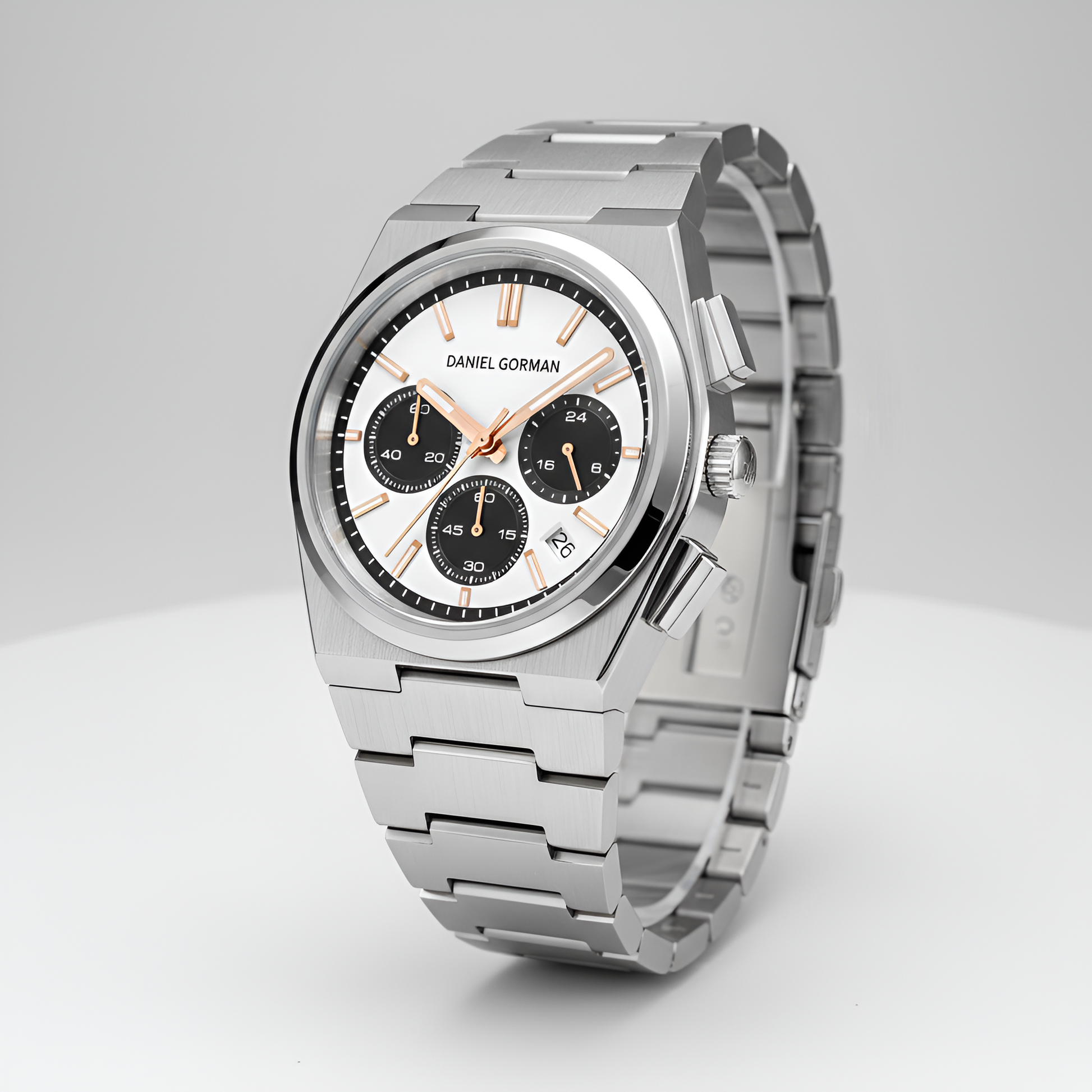 Daniel Gorman DG9004 - Men's Quartz Watch Chronograph breitvacher