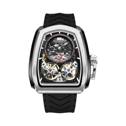 HANBORO 1005 - black silver white front view packshot