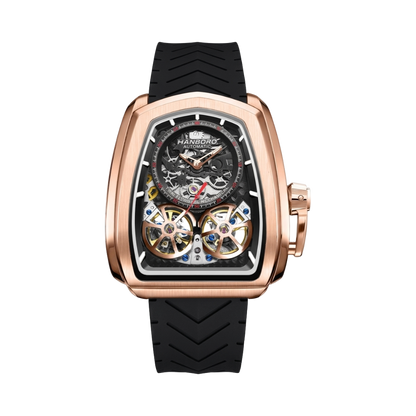 HANBORO 1005 - rose gold silver front view packshot