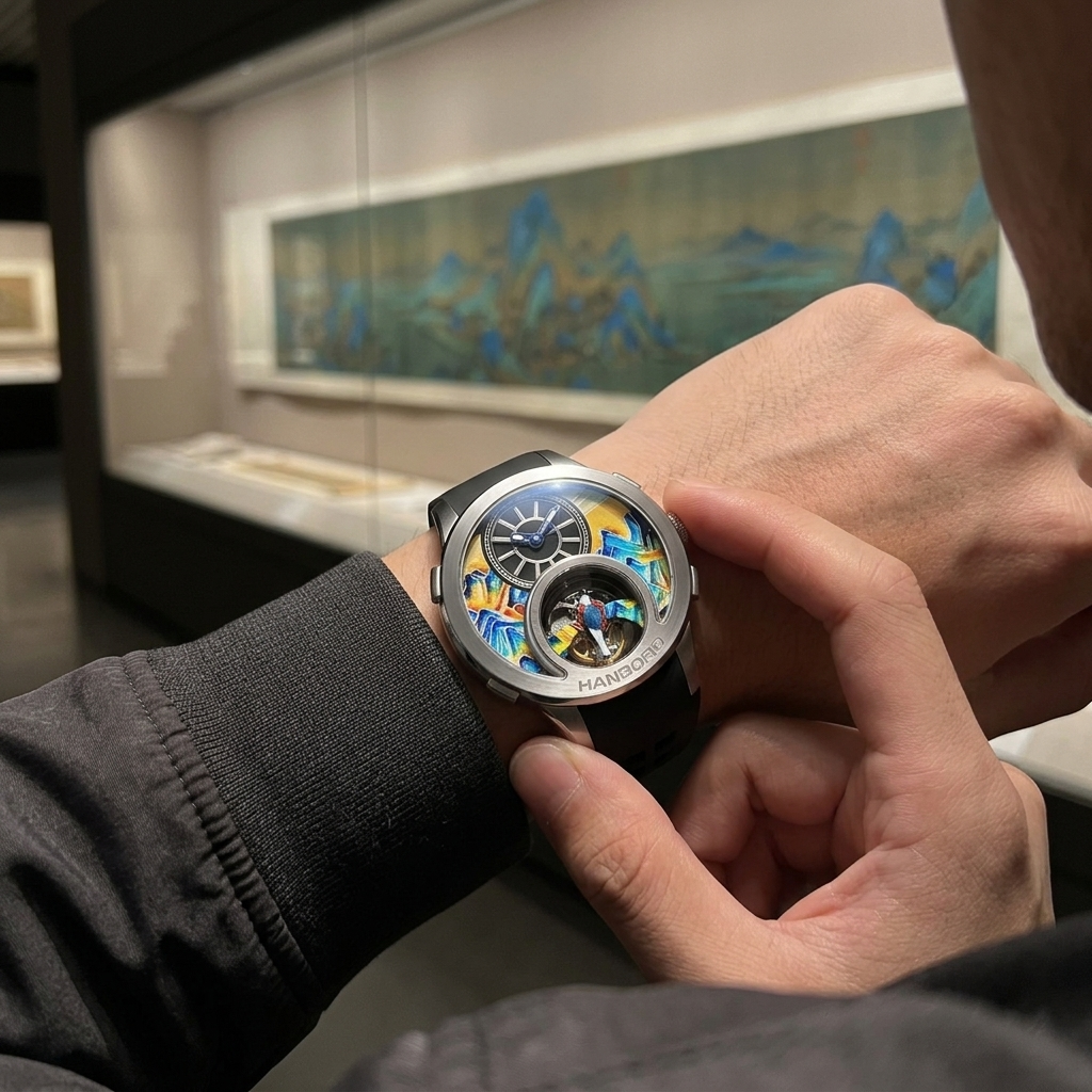 HANBORO 2001 - wrist shot lifestyle