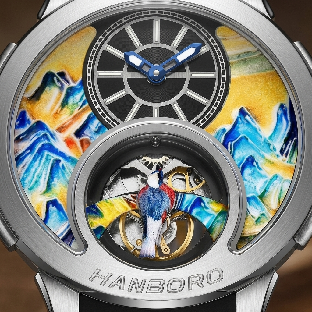 HANBORO 2001 - dial macro detail