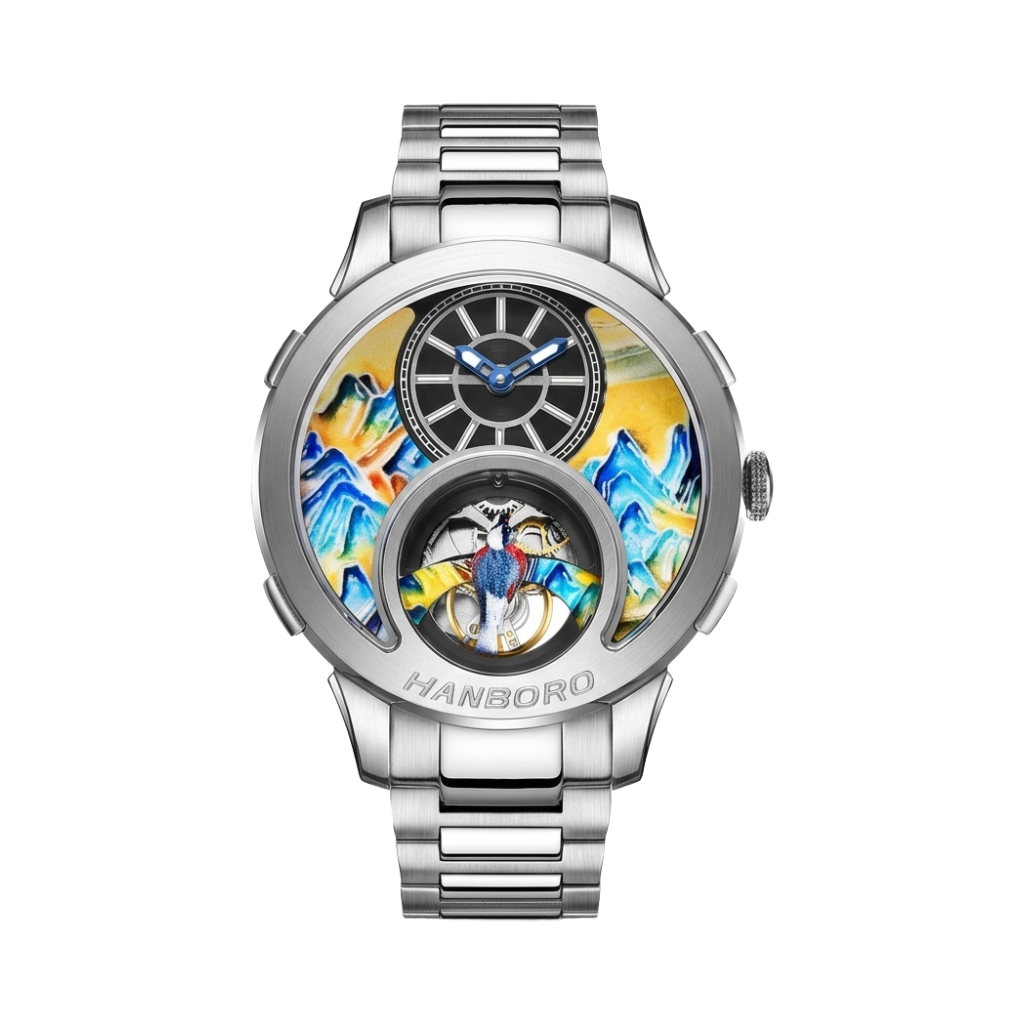 HANBORO 2001 - steel bracelet front view packshot