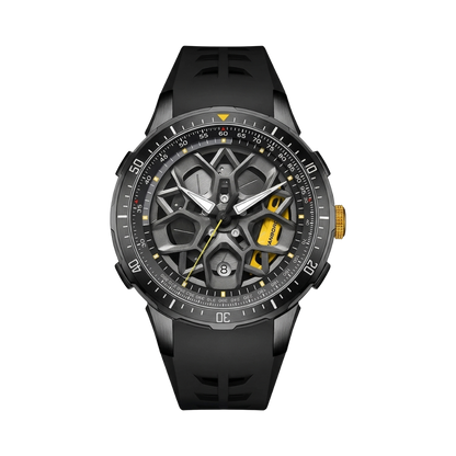 HANBORO 2005 - black yellow caliper front view packshot