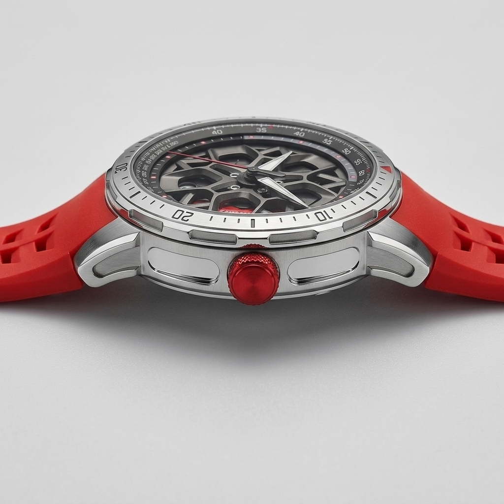 HANBORO 2005 - side profile case crown