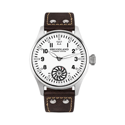 HRUODLAND HG016 - white dial front view packshot