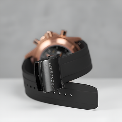 CRONUSART CM015-018 - Men's Automatic Watch Ceramic & Steel Edition breitvacher