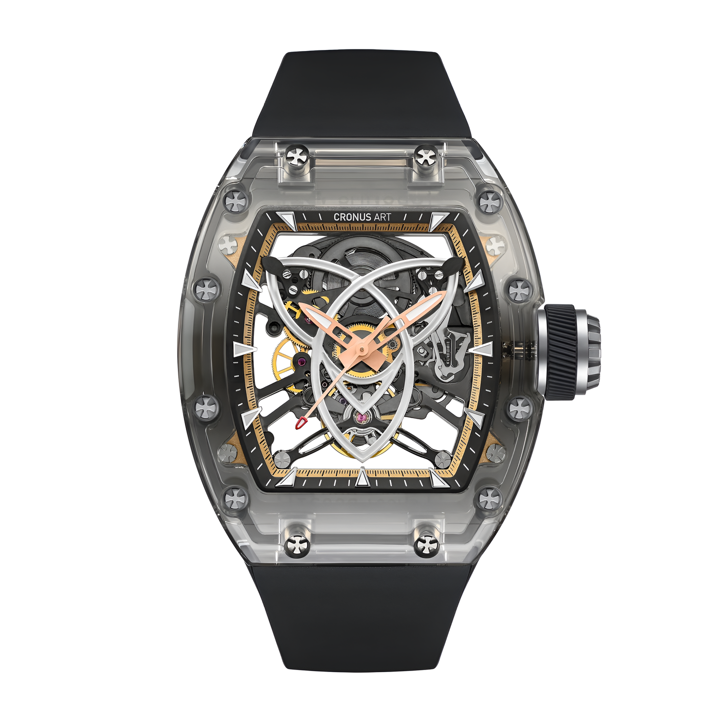 Cronusart CM001-059 - Men - clear case front