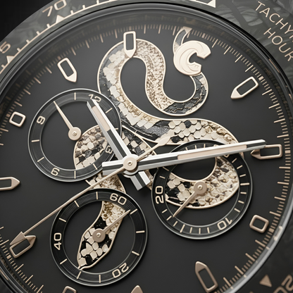 CRONUSART CM016-055 - Men Automatic Chronograph Watch Venom Force Military Carbon breitvacher