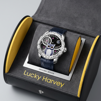 Lucky Harvey ZLS104 - Aut - automatic luxury timepiece packshot