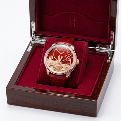 Lucky Harvey ZLS201 - Aut - red watch box